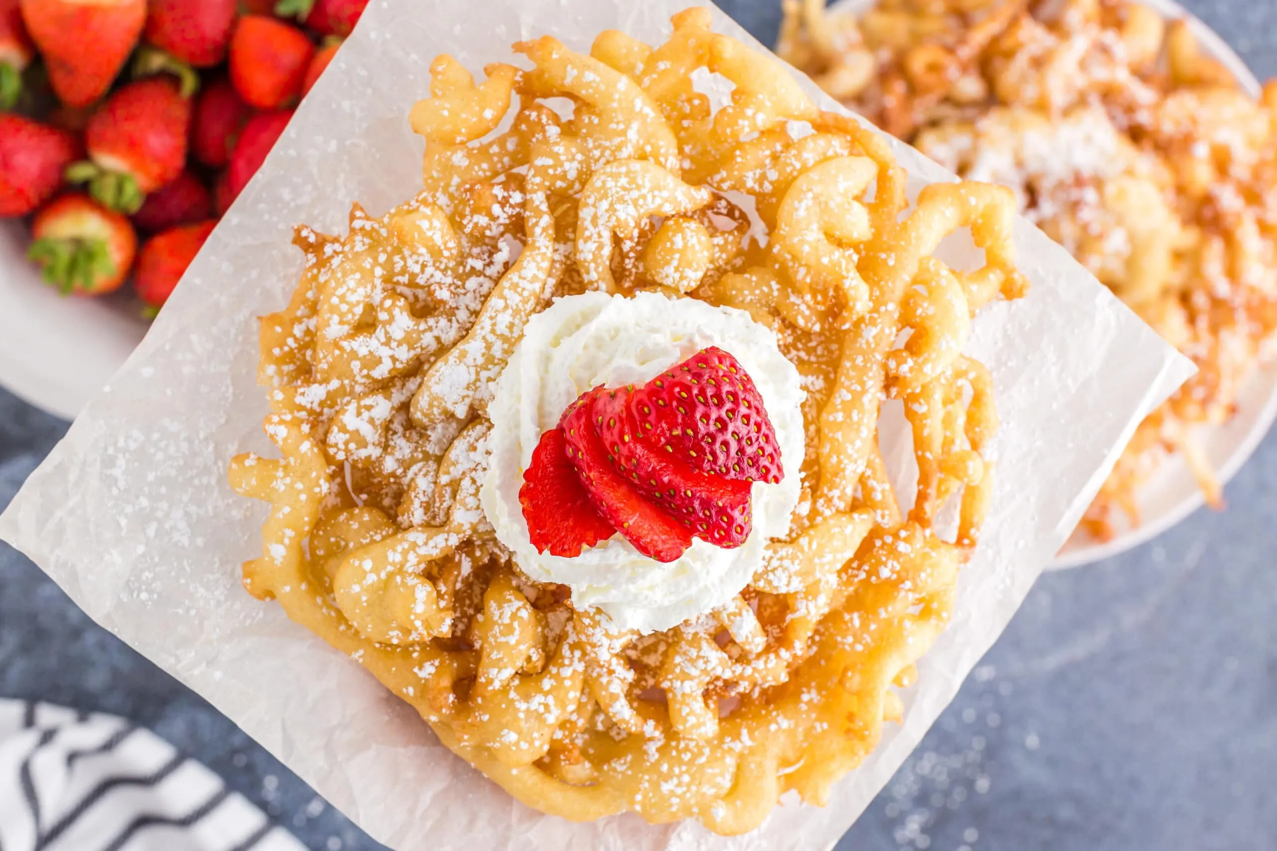 Old-Fashioned Funnel Cake Mix - Case (6 x 5 Lbs. Bags) - Gold Medal - Made in the USA