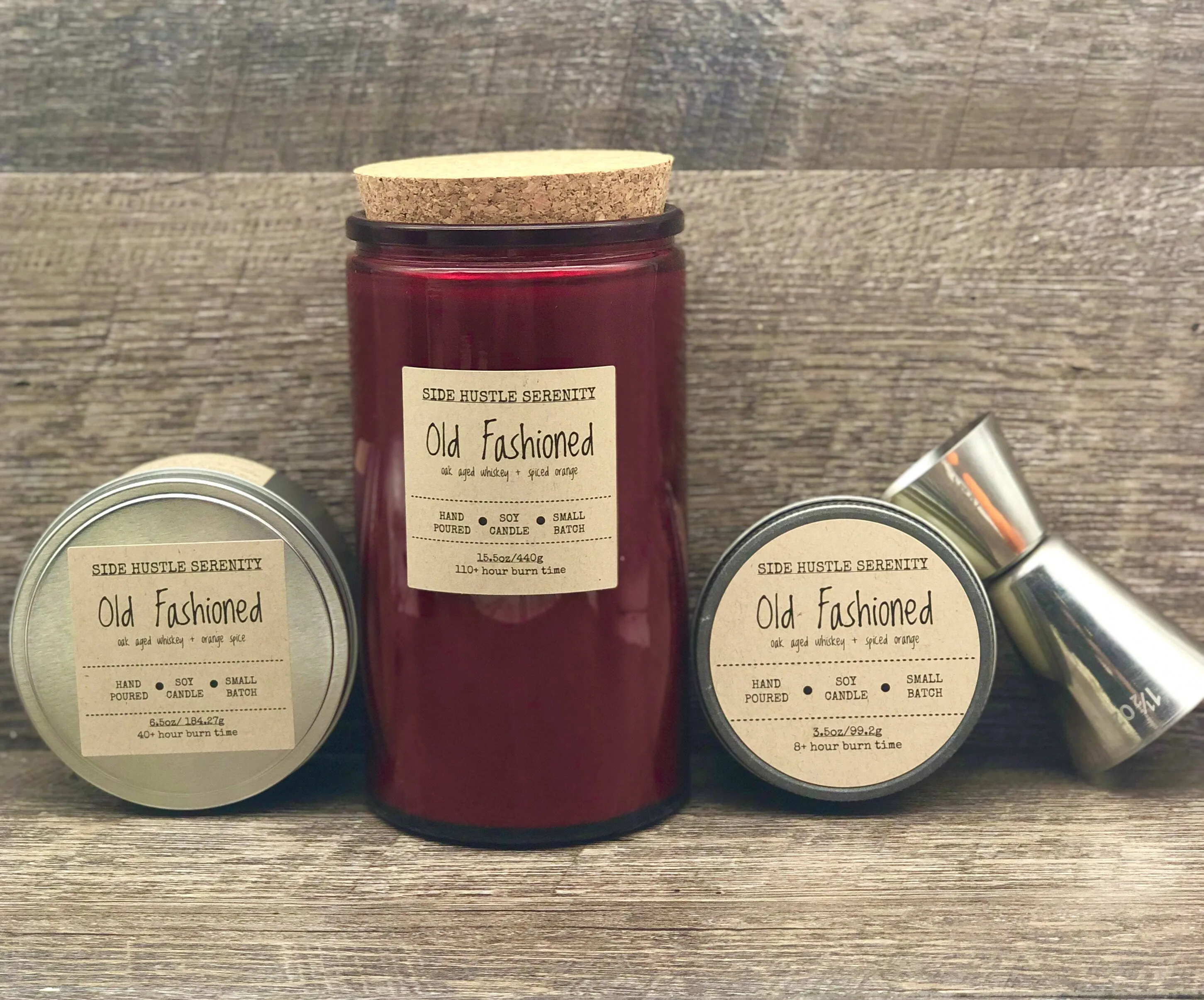 OLD FASHIONED Scented Soy Candle | 3.5oz