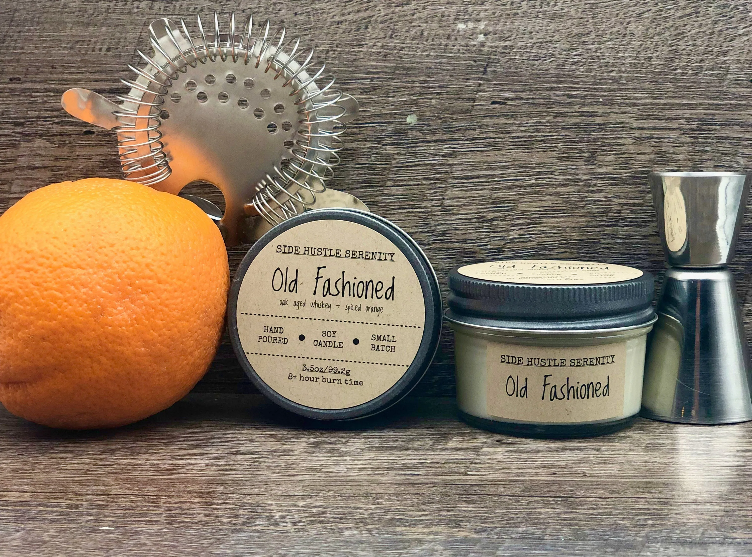 OLD FASHIONED Scented Soy Candle | 3.5oz