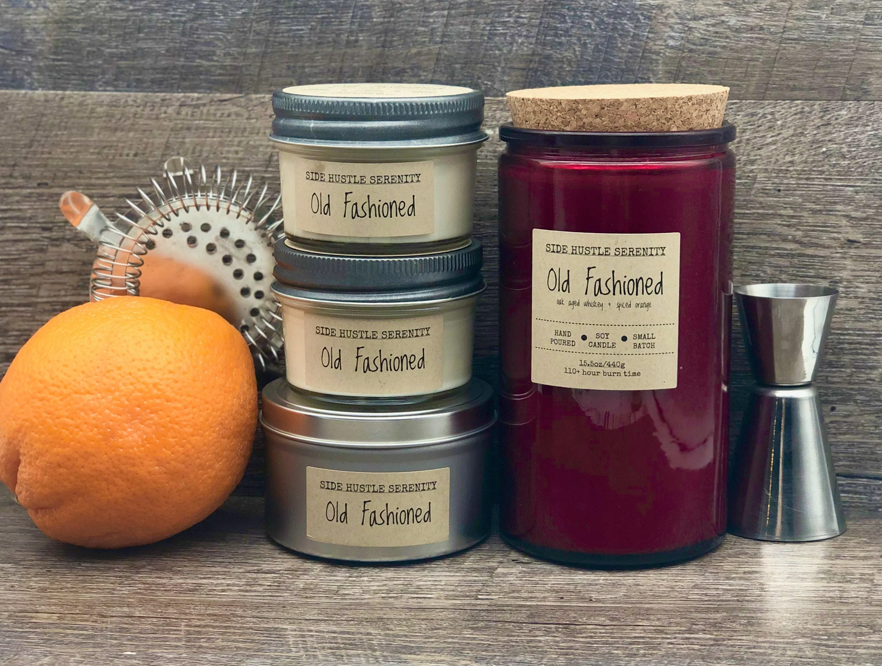 OLD FASHIONED Scented Soy Candle | 3.5oz