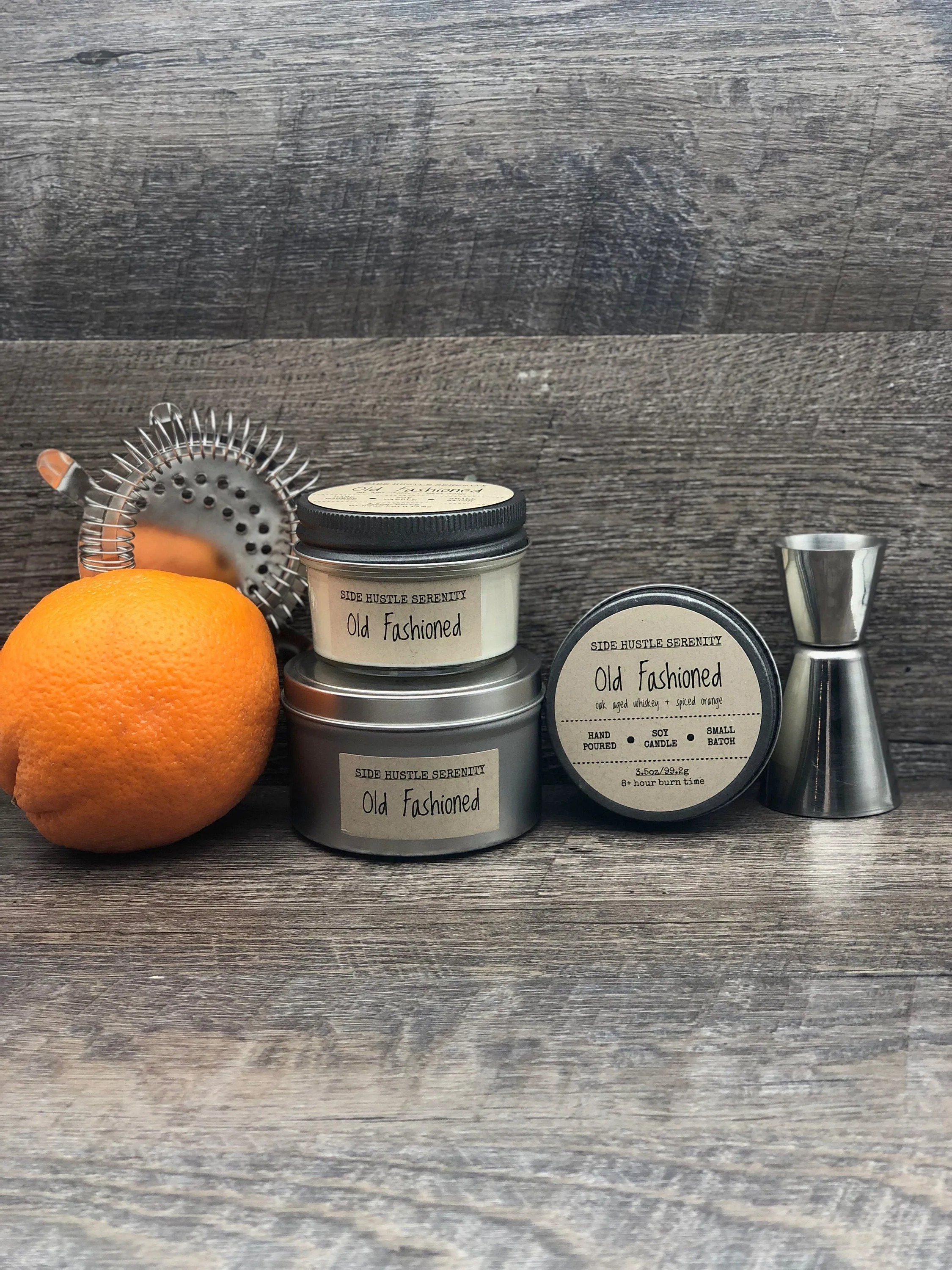 OLD FASHIONED Scented Soy Candle | 3.5oz