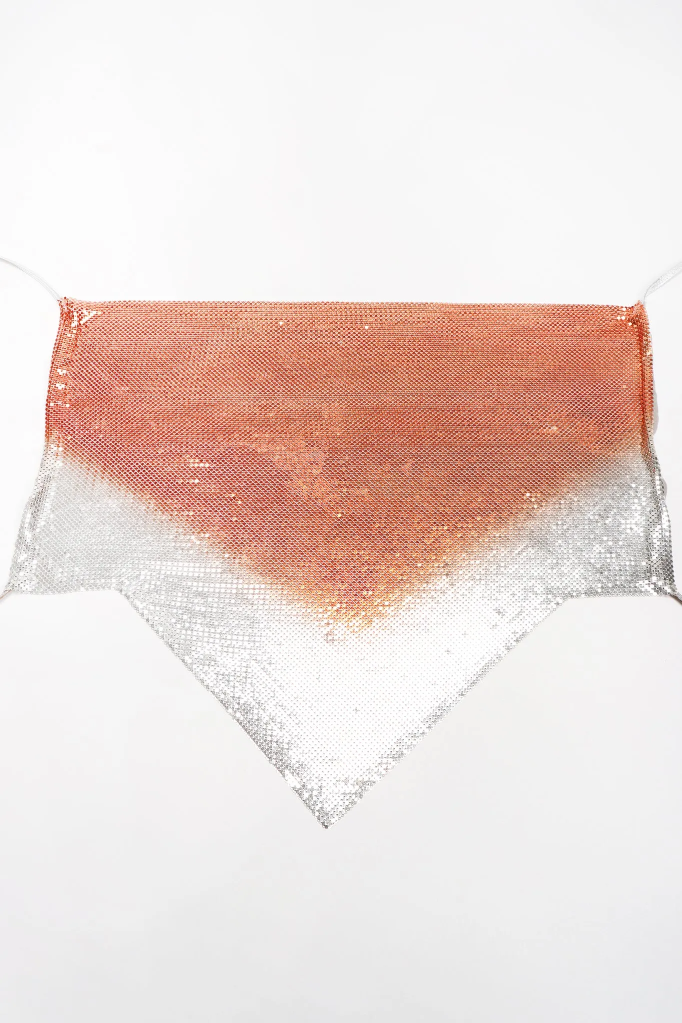 Ombré Mesh Halter Top