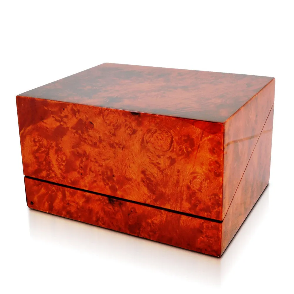 Orbita Sparta Deluxe 2-Unit Watch Winder in Burl