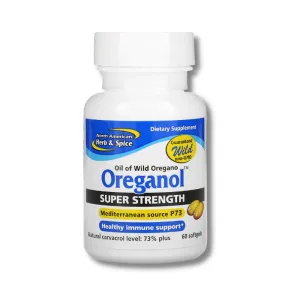 Oreganol Super Strength 60 Softgels - North American Herb & Spice