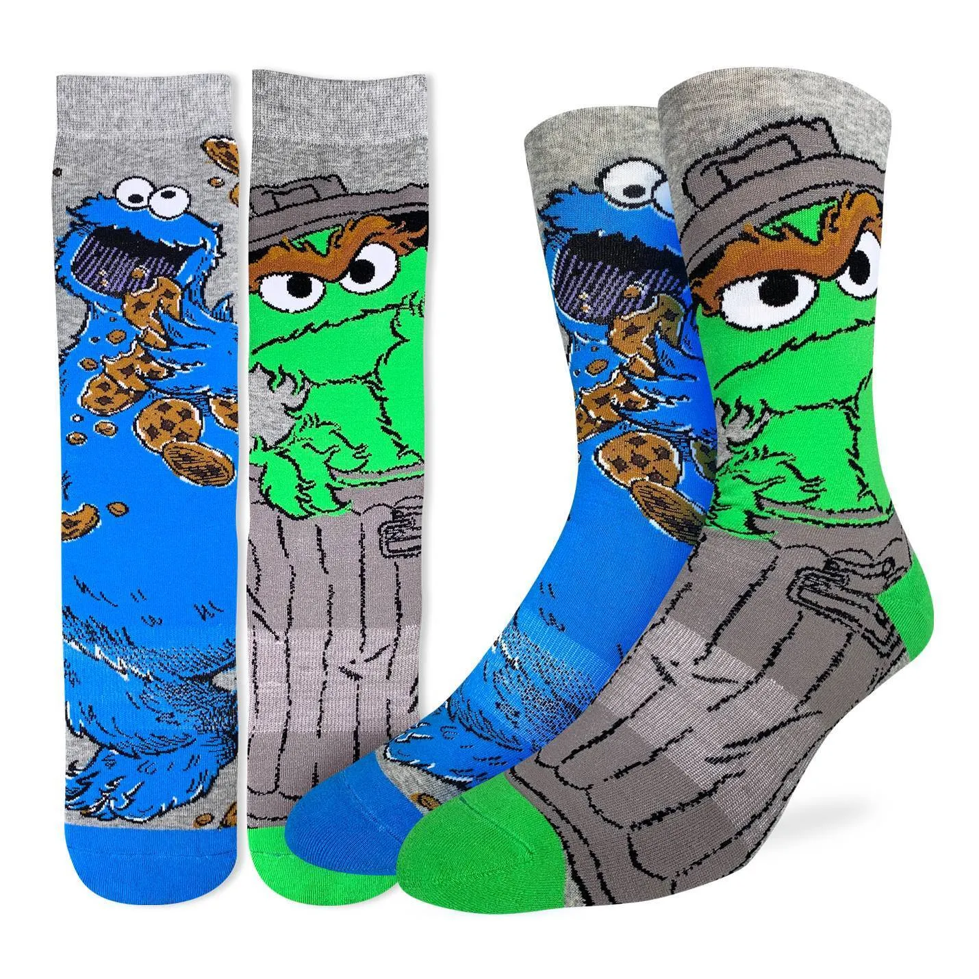 Oscar & Cookie Monster Socks