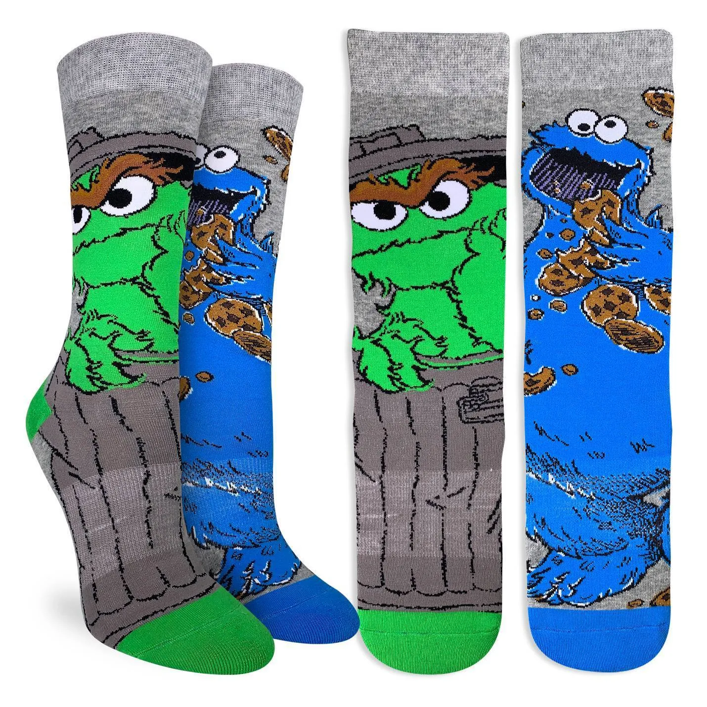 Oscar & Cookie Monster Women's Socks
