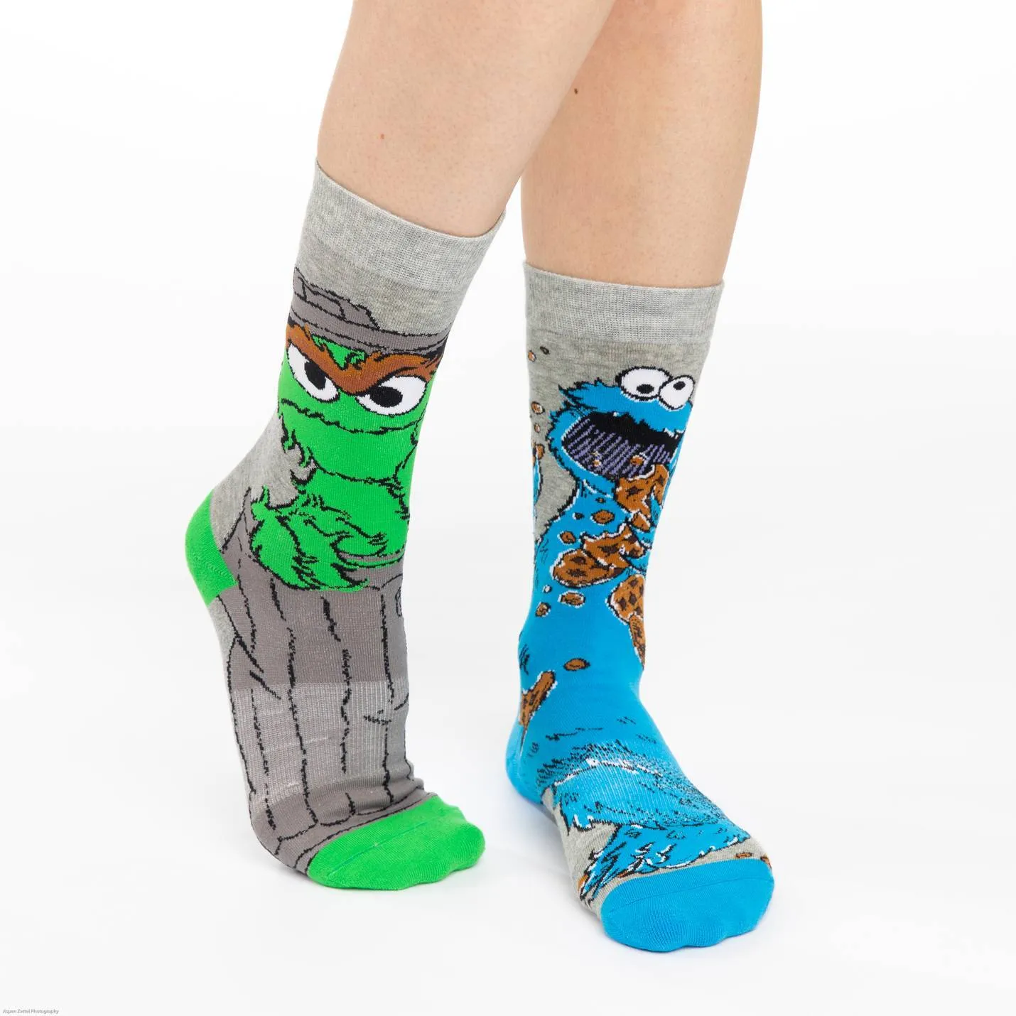Oscar & Cookie Monster Women's Socks
