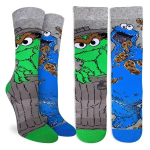 Oscar & Cookie Monster Women's Socks
