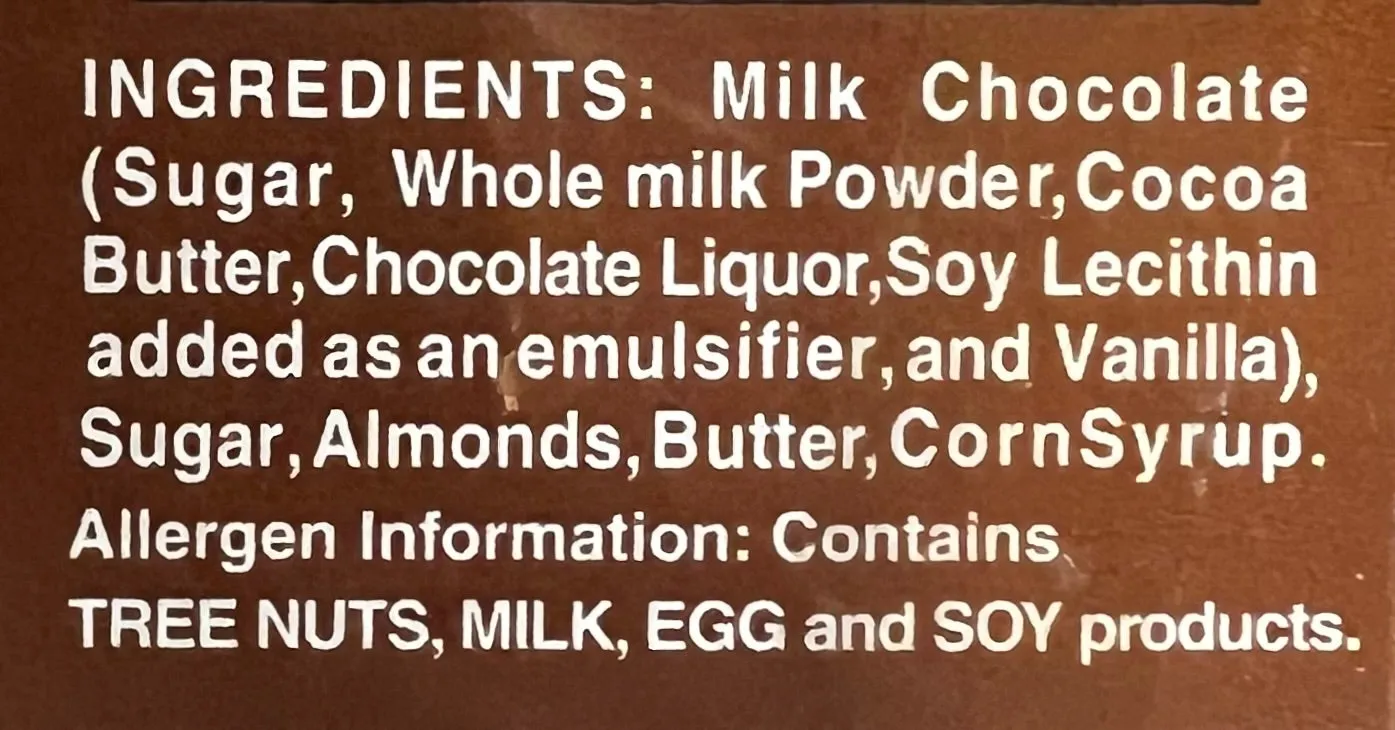 Owyhee Butter Toffee Chocolate 1 lb