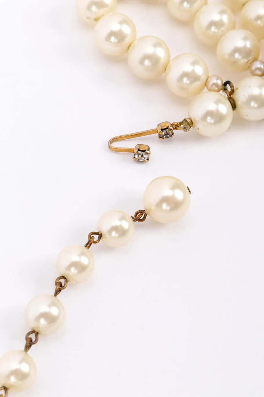 Pearl Fringe Collar Necklace