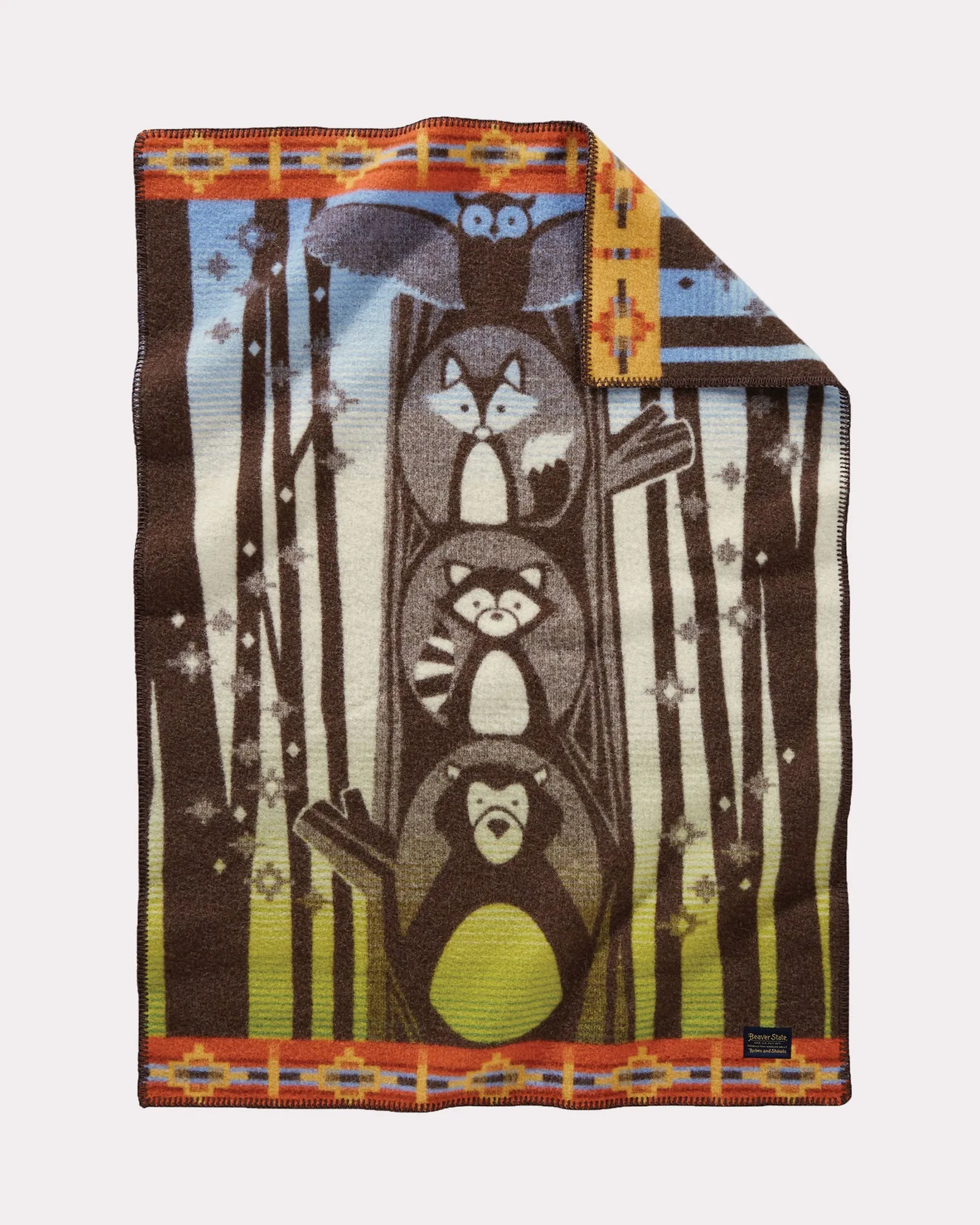 Pendleton Woodland Neighbors Muchacho Crib blanket