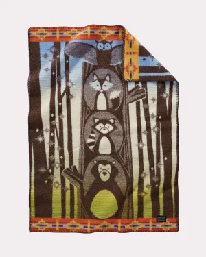 Pendleton Woodland Neighbors Muchacho Crib blanket