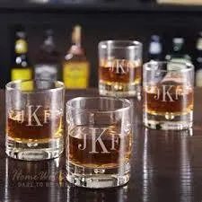 Personalized Strahl Engraved Acrylic Rocks Glass (Highball)