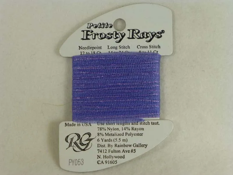 Petite Frosty Rays PY053 Medium Periwinkle Gloss