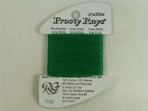 Petite Frosty Rays PY083 Medium Christmas Green Gloss