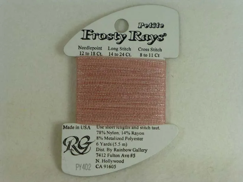 Petite Frosty Rays PY402 Pastel Pink