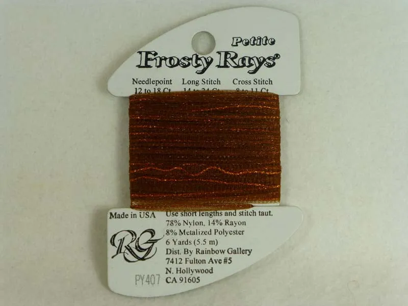 Petite Frosty Rays PY407 Old Copper