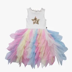 Petite Hailey Star Wave Tutu - Pastel Multi