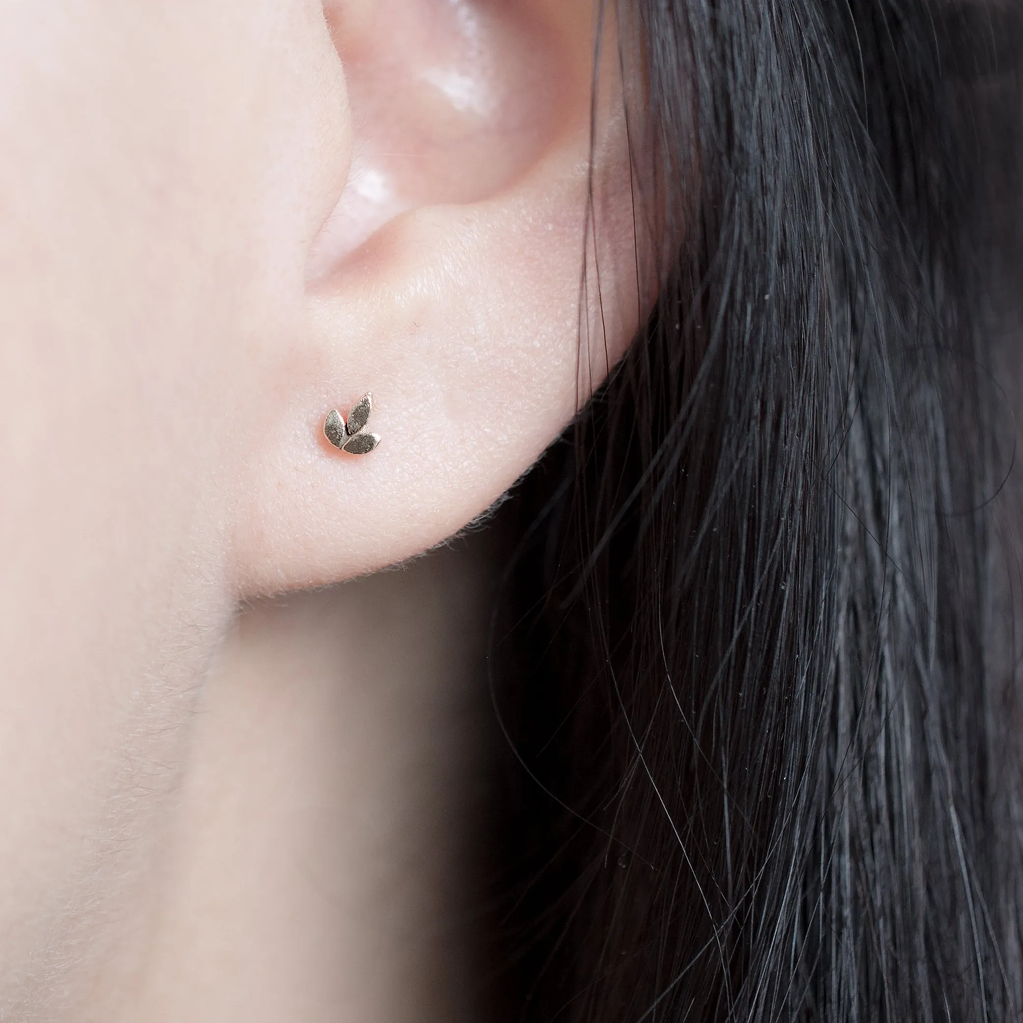 Petite Leaves Earrings