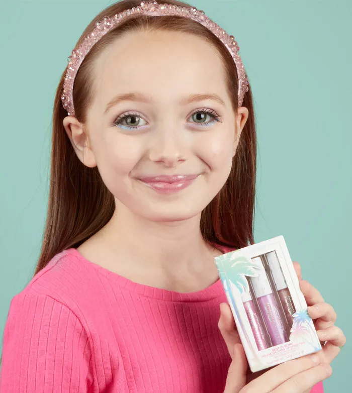 Petite 'n Pretty Best in Bling Deluxe 10K Shine Lip Gloss Trio