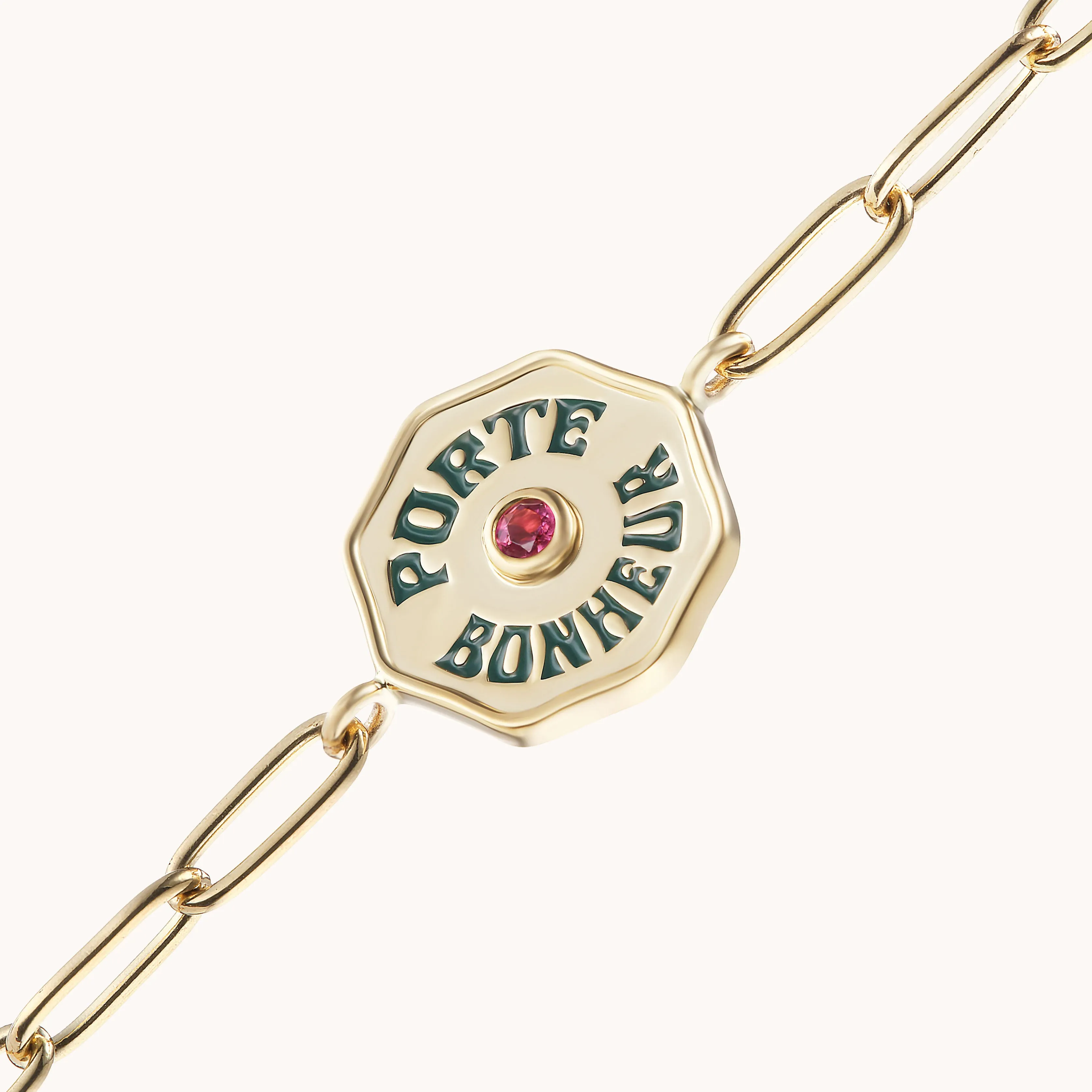 Petite PB Bracelet Pink Tourmaline