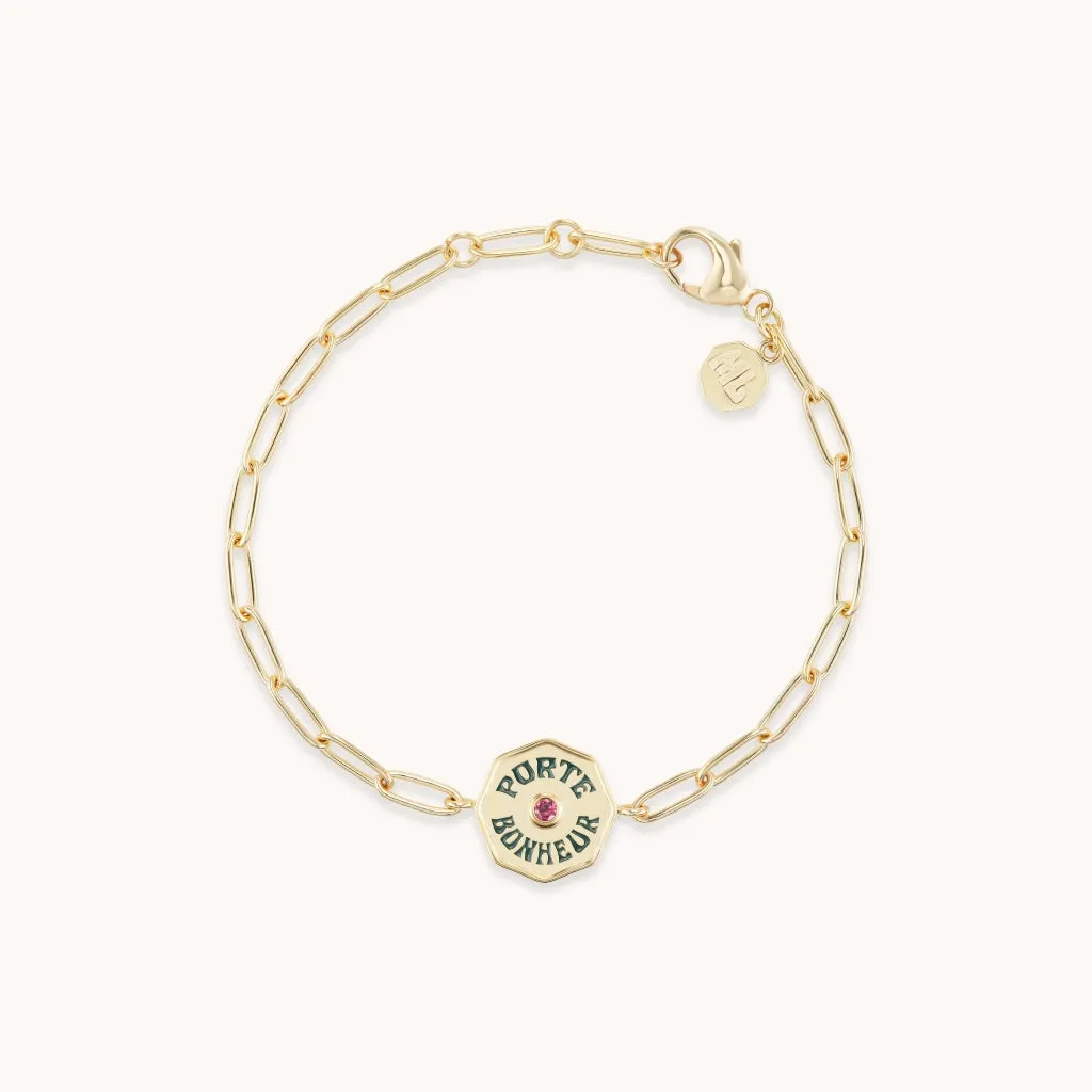 Petite PB Bracelet Pink Tourmaline