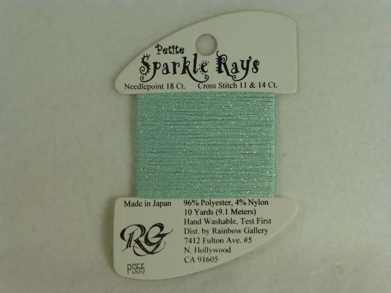 Petite Sparkle Rays PS55 Pale Aqua