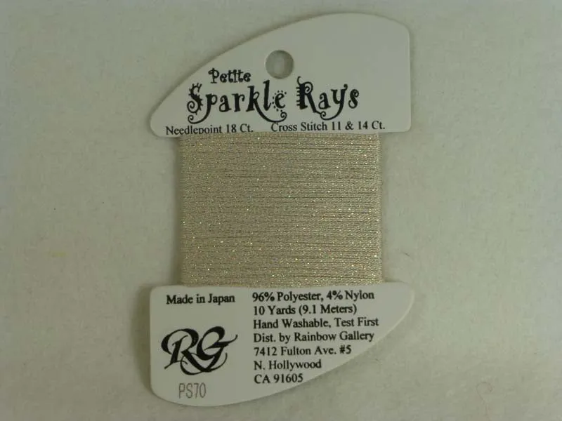 Petite Sparkle Rays PS70 Ecru