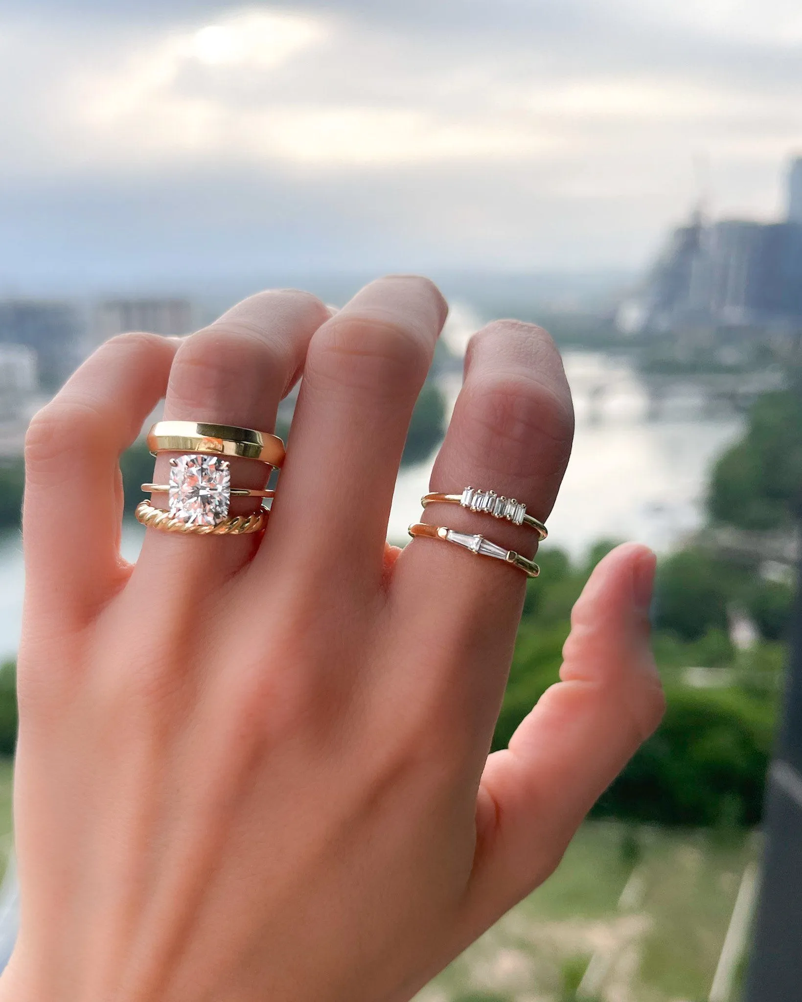 Petite Tapered Baguette Stacker