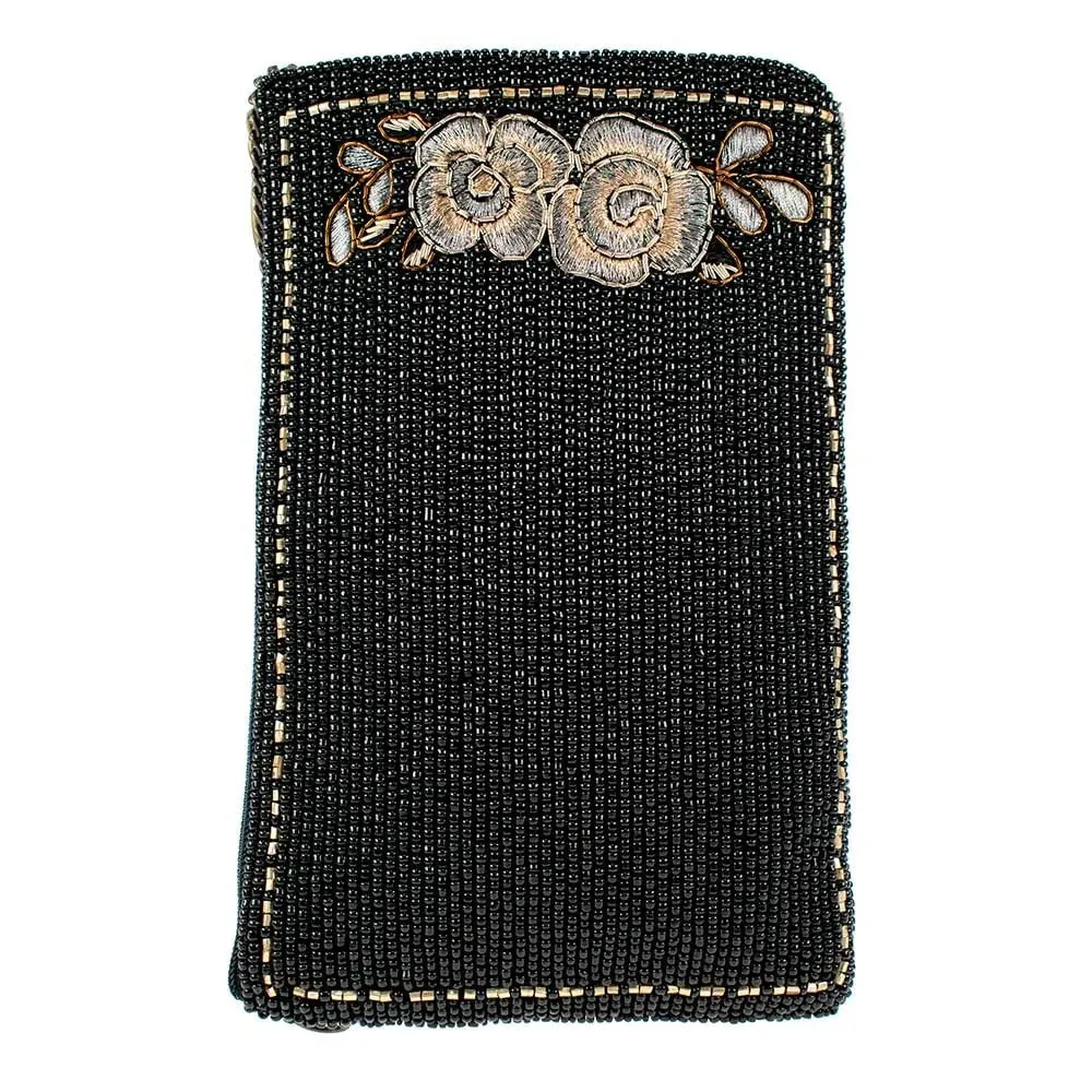 Phone Bag, Hand Beaded Guitar