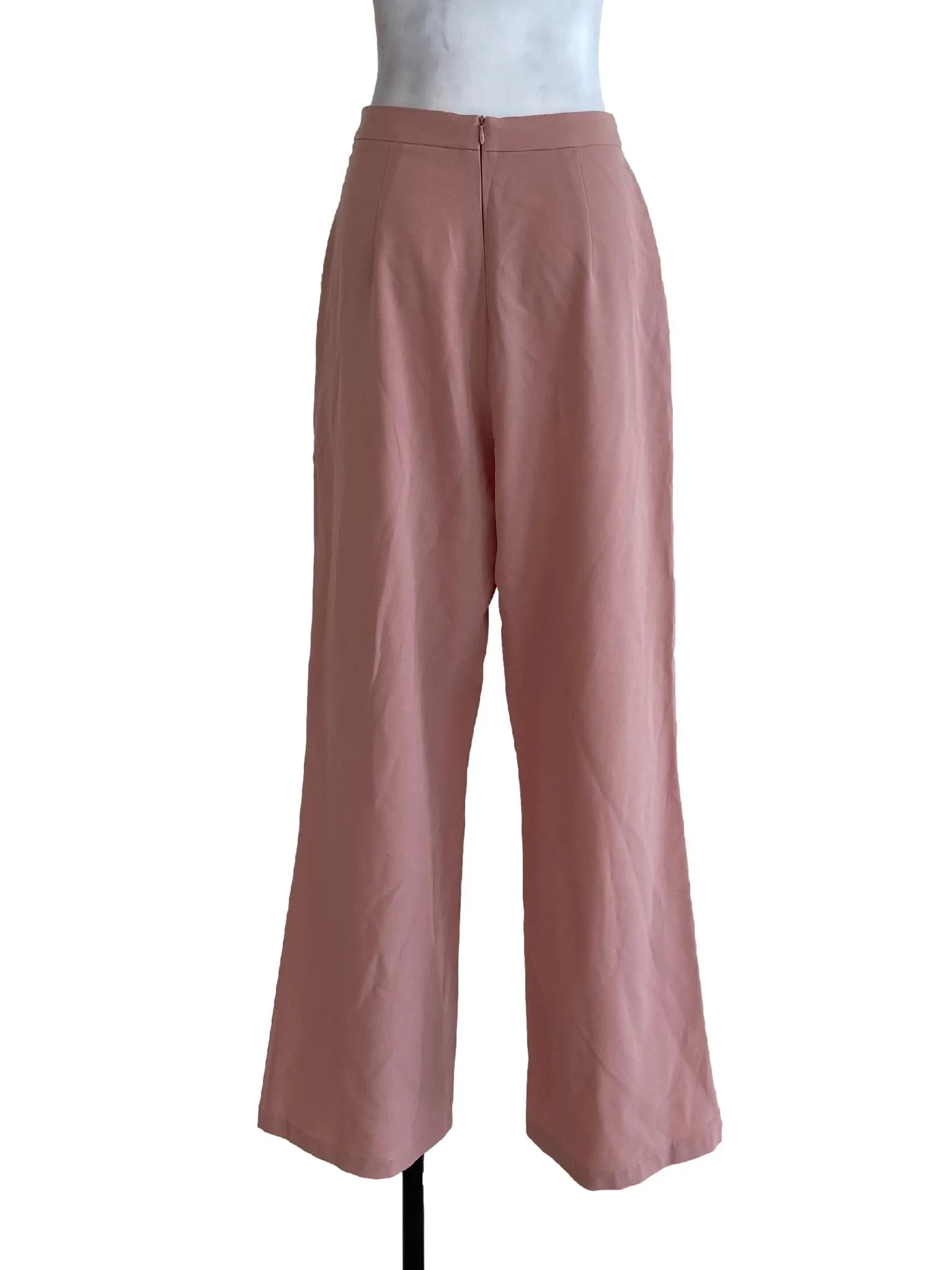Pink Plain Pants