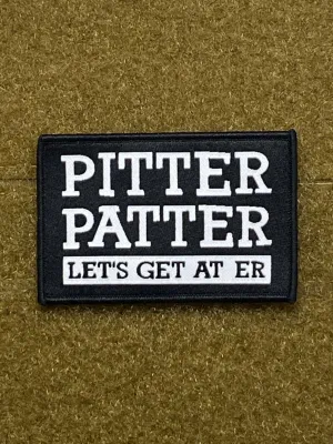 Pitter Patter Woven Morale Patch