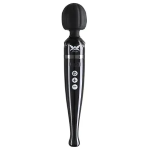 Pixey DeLuxe - Black Chrome Edition - Oplaadbare Wand Vibrator - de krachtigste die er is