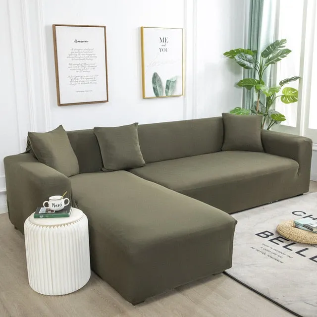 Plain Corner Sofa Covers