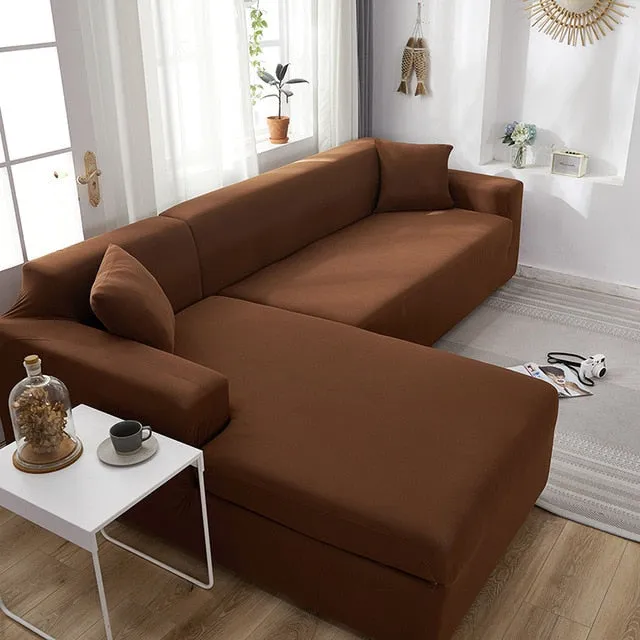 Plain Corner Sofa Covers