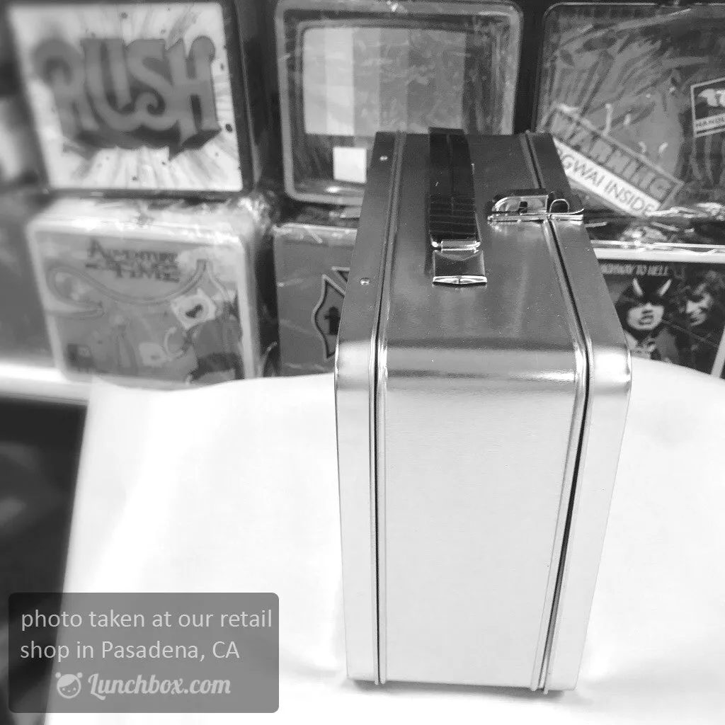 Plain Metal Lunch Box and Insulated Bottle