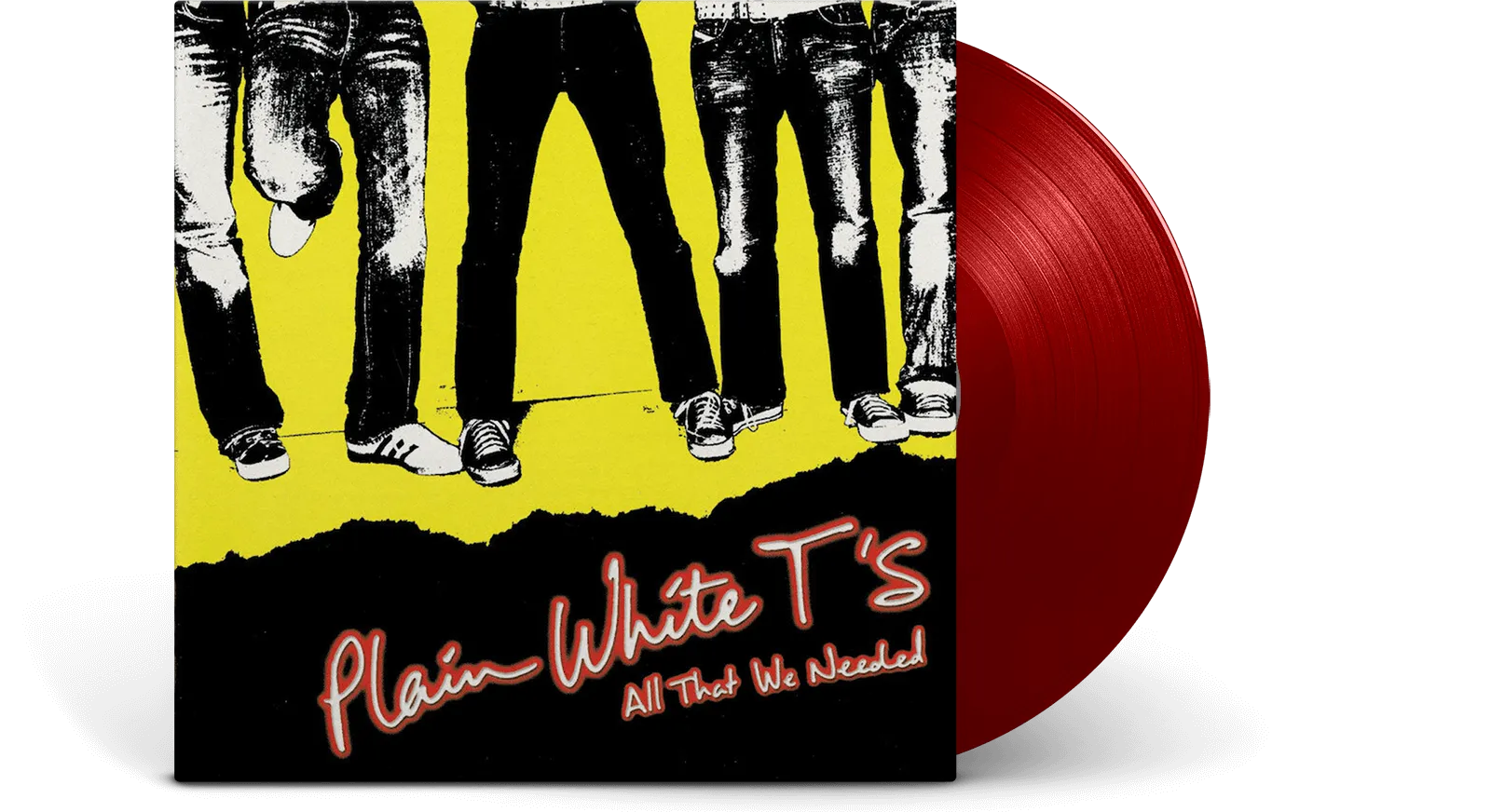 Plain White T's : All That We Needed (Red Vinyl)