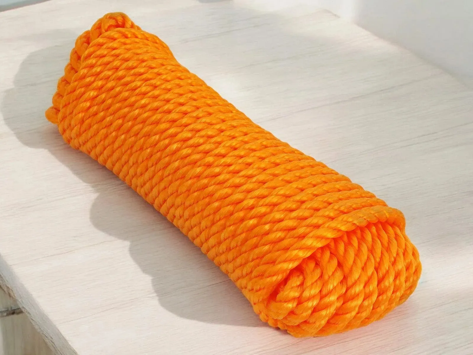 Poly Rope Shank 20m x 10mm Multipurpose Polypropylene Rope