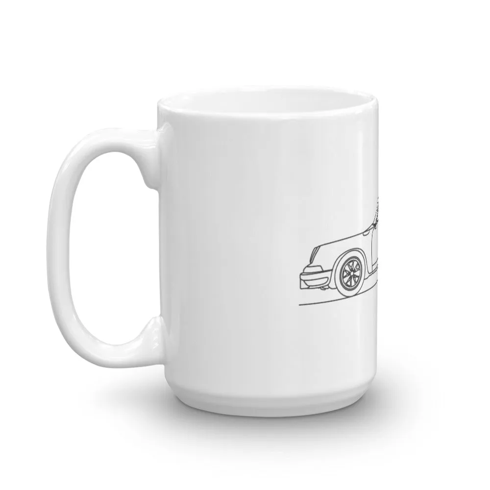 Porsche 911 Carrera RS 2.7 Outline Mug