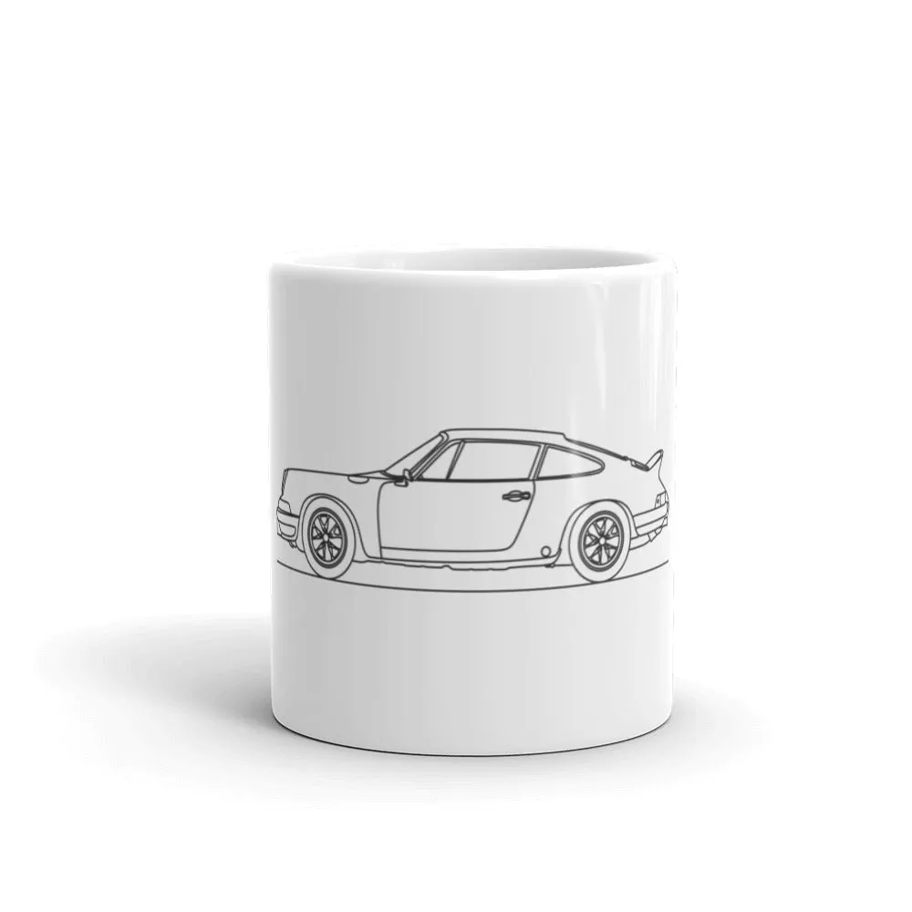 Porsche 911 Carrera RS 2.7 Outline Mug
