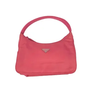 Prada Pink Nylon Shoulder Bag