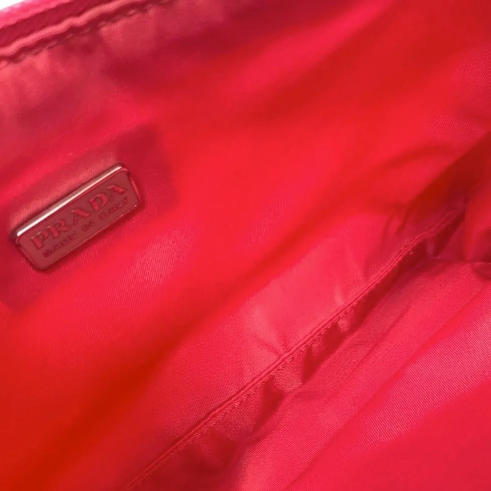 Prada Pink Nylon Shoulder Bag