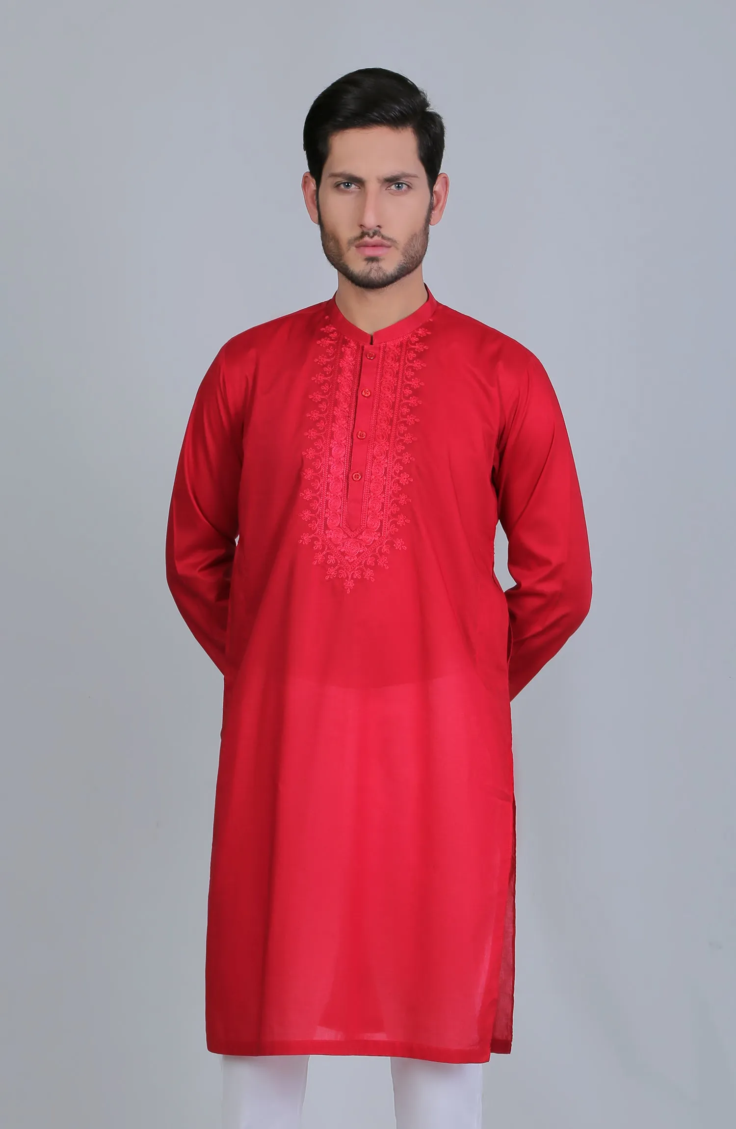 Premium Embroidered Kurta