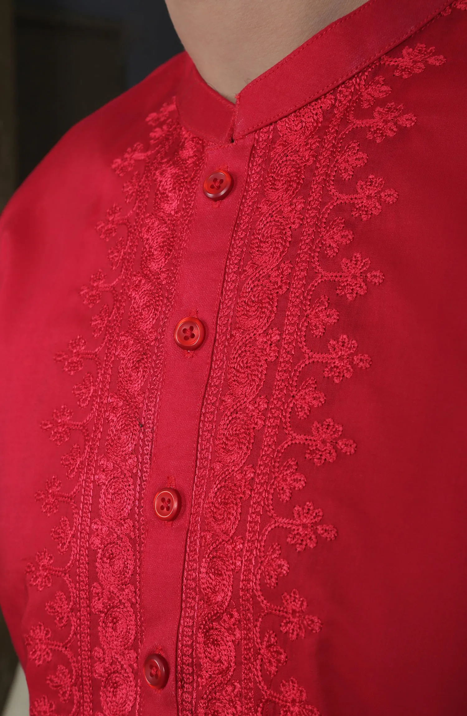 Premium Embroidered Kurta