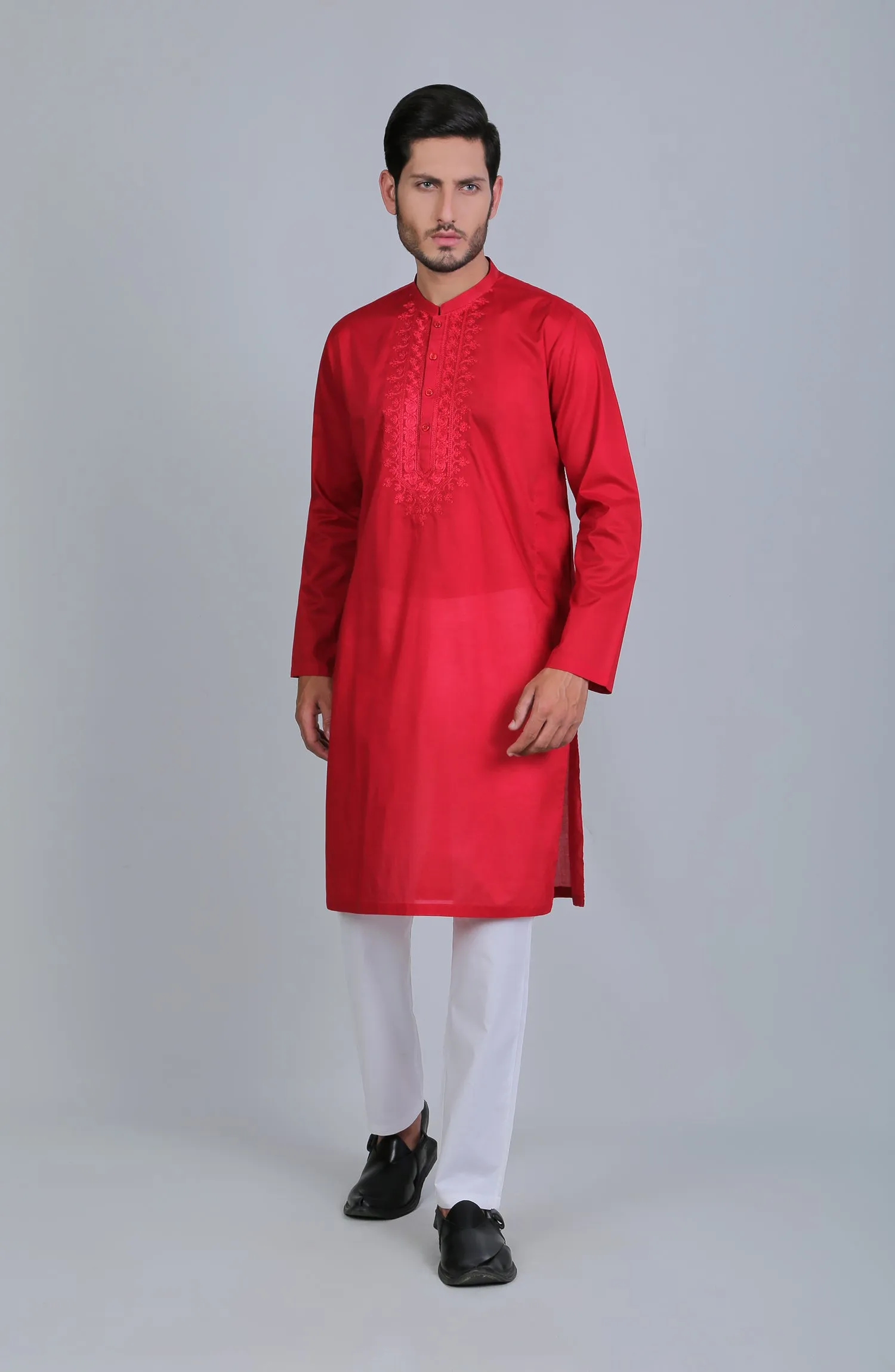 Premium Embroidered Kurta