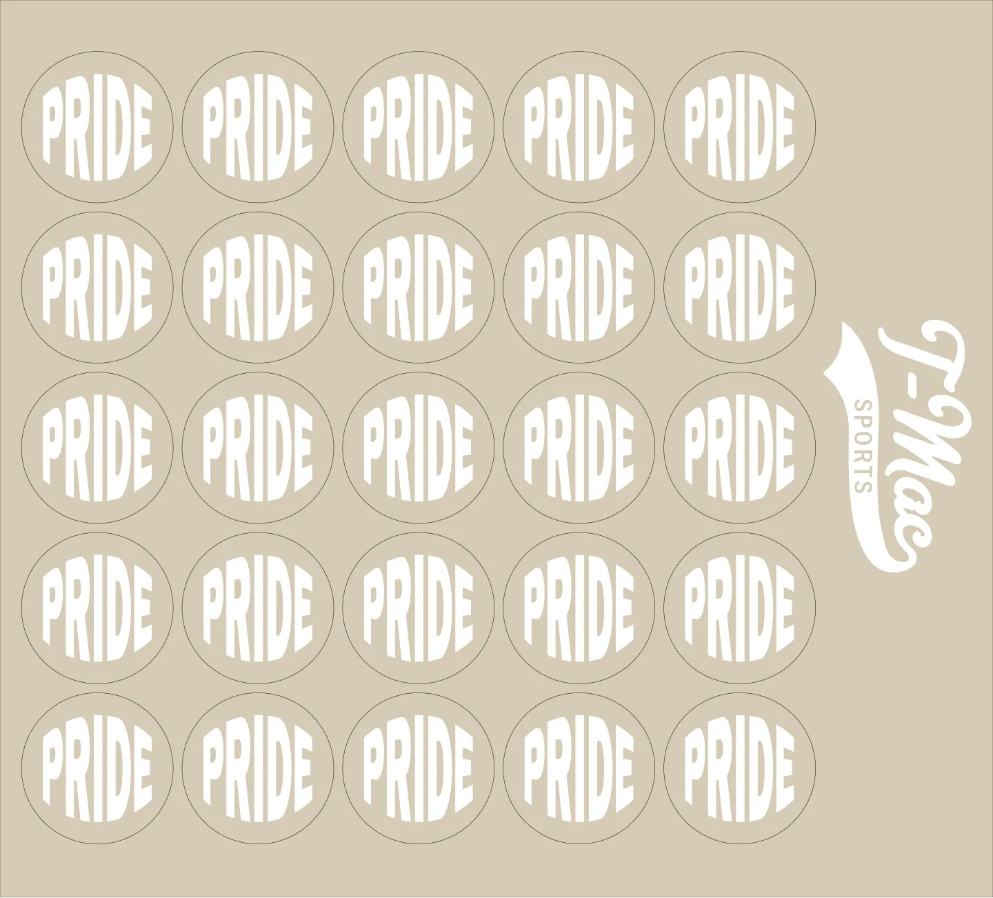 Pride Mini Award Decals