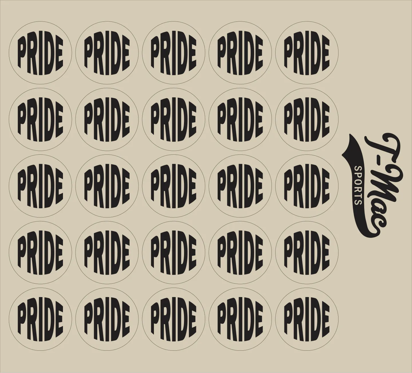 Pride Mini Award Decals