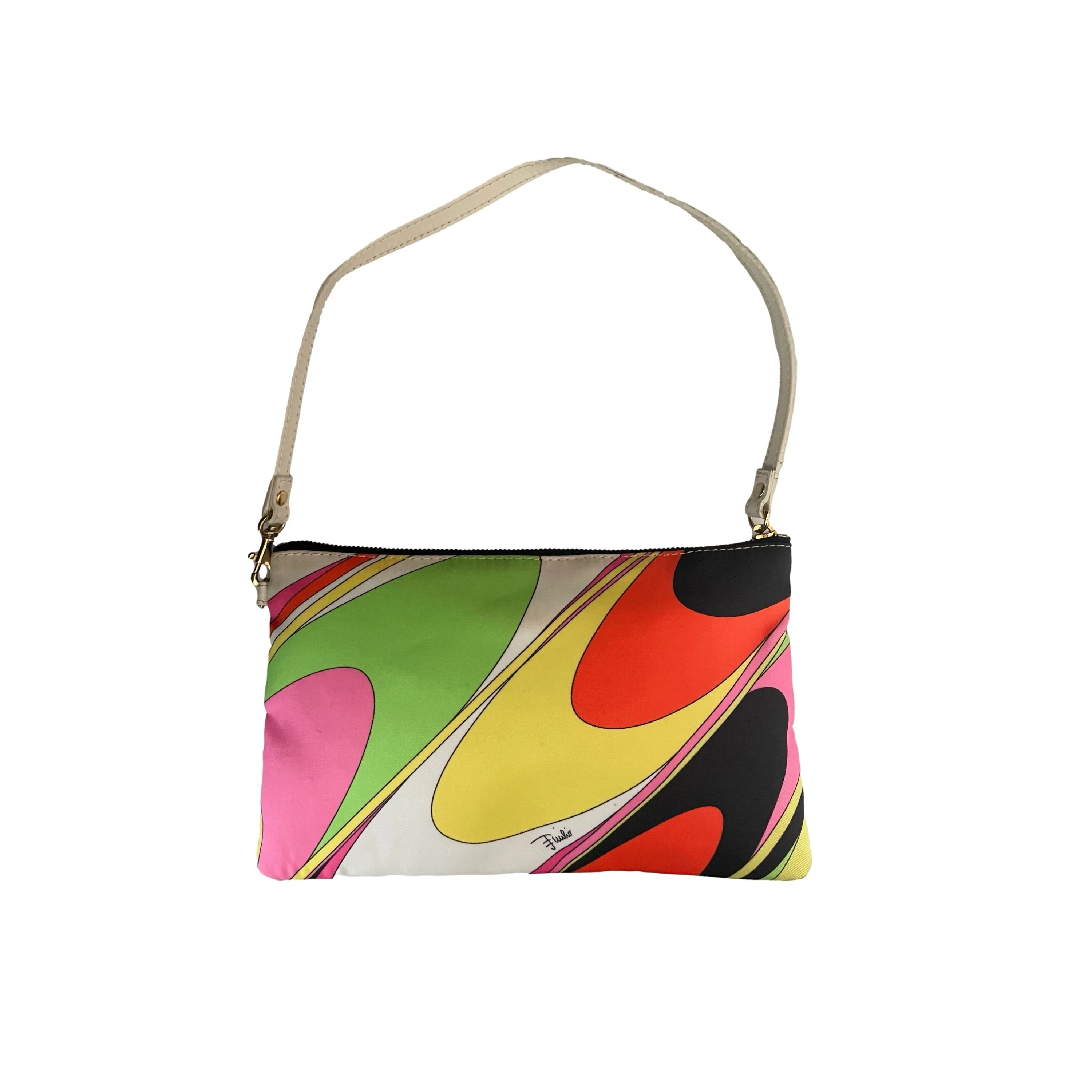 Pucci Pink Print Mini Shoulder Bag