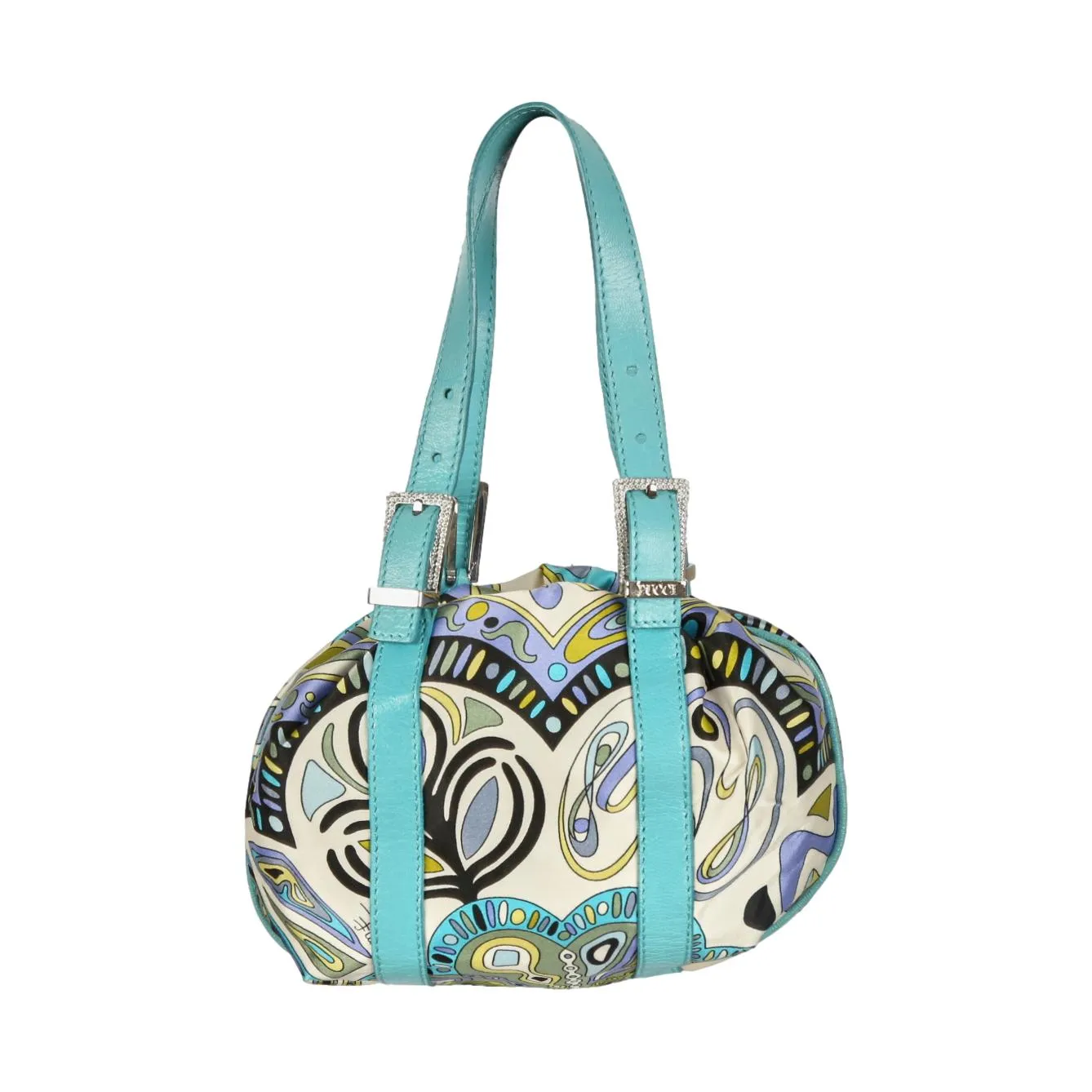 Pucci Turquoise Print Mini Bag