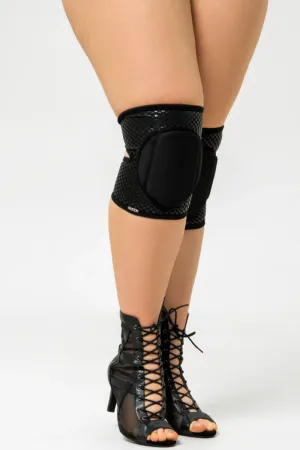Queen Grippy Kneepads - Sleek Black